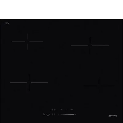 Smeg Piano cottura a induzione SE464TD in vetroceramica nero da 60 cm - IN PROMOZIONE FINO AL 30/06