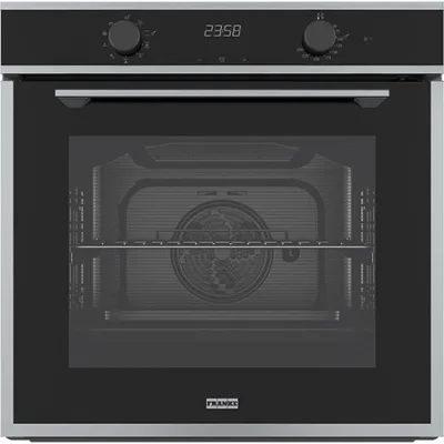 Franke: Forno multifunzione Maris FMA 86 H XS 116.0606.097 finitura inox satinato - cristallo nero da 60 cm