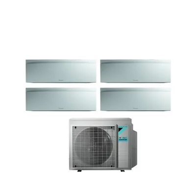 Climatizzatore Condizionatore DAIKIN BLUEVOLUTION Quadri split serie EMURA WHITE III Inverter da 9000+9000+9000+12000 btu con 4MXM68N WI-FI INTEGRATO R-32 9+9+9+12 A+++/A++