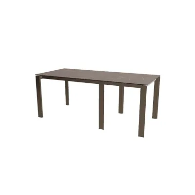 PRONTA CONSEGNA - Calligaris OUTLET Tavolo allungabile Duca CS4089-R 160 con struttura in acciaio P95 e piano in ceramica P14C da 160(220)x85 cm