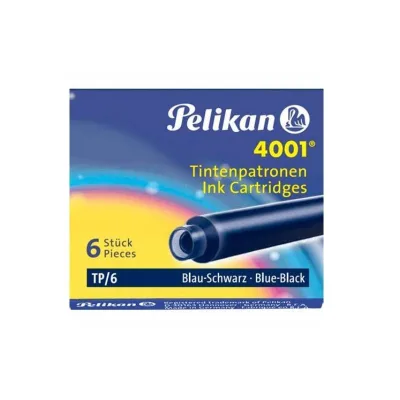 PELIKAN CF10CARTUCCE STILO BLUE/BLACK 0ATM02