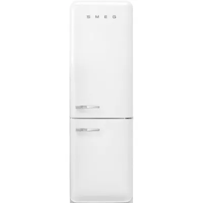 Smeg Frigorifero combinato con cerniere a destra a libera installazione FAB32RWH6 finitura bianco da 60 cm