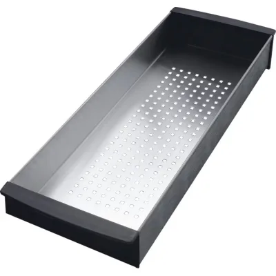 Franke Vaschetta forata 112.0066.060 in acciaio inox da 15.6x41.7 cm