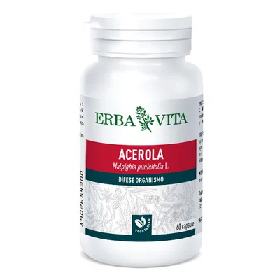 Erba Vita Acerola Integratore Difese Immunitarie 60 Capsule