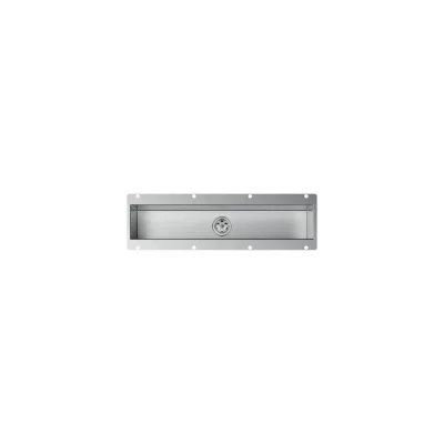 Foster Canale attrezzato 3024 881 finitura acciaio inox da 40.6x12 cm