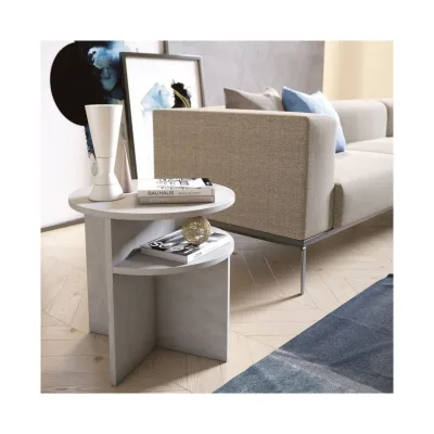 Maconi Tavolino Up and Down 1147 in legno da 50 cm e h. 50 cm serie Coffee Table collection
