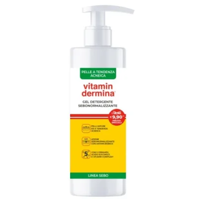 VITAMINDERMINA SEBO DETERGENTE 240ML
