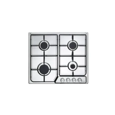 De Longhi Piano cottura a gas DFI 46 ASV in acciaio inox da 58 cm