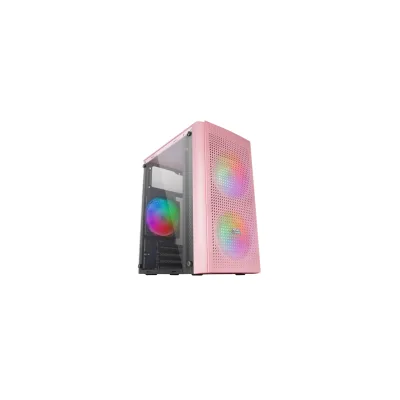 CASE MARS Gaming MC300 MC300P Finestra in vetro temperato 3 ventole FRGB Griglia frontale TOTAL-MESH