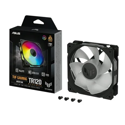 ASUS TUF Gaming TR120 ARGB Reverse Fan Single Pack