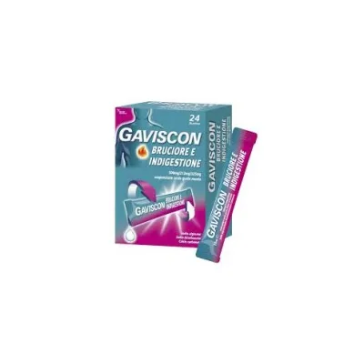 GAVISCON BRUCIORE E INDIGESTIONE 24 BUSTE