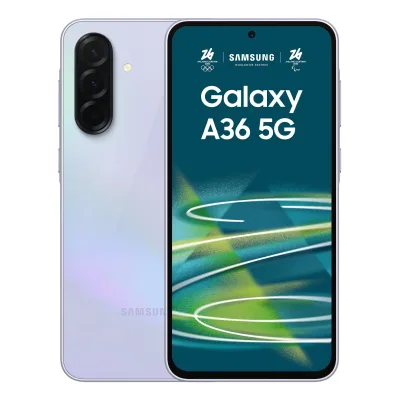 SAMSUNG A366 GALAXY A36 5G DUAL SIM 6.7" OCTA CORE 128GB RAM 6GB 5G ITALIA VIOLET