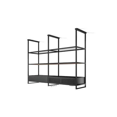 Elica Cappa filtrante a isola OPEN SUITE SUP BLMAT/F/160 PRF0166771B finitura nero opaco da 160 cm - PROMO ATTIVA FINO AL 26/10