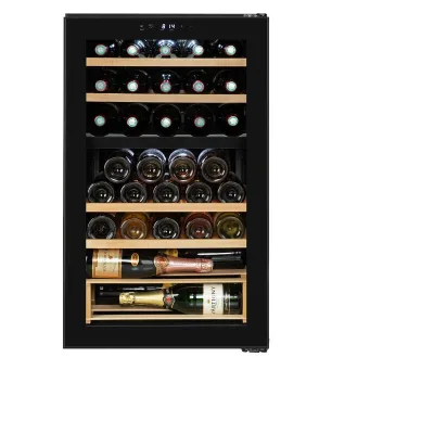 Climadiff Cantinetta vino a libera installazione CEPAGE33DZ finitura nero da 50 cm
