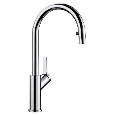 Blanco | Miscelatore monocomando con doccetta estraibile CARENA-S 1520767 finitura cromato