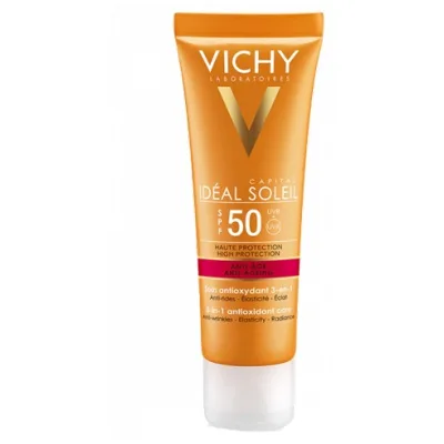 VICHY IDEAL SOLEIL CREMA VISO ANTIETA' SPF50