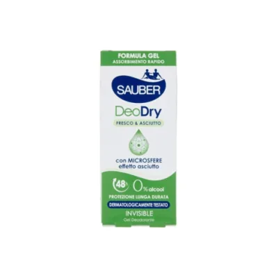 SAUBER FRESH DEODORANTE GEL 30ML