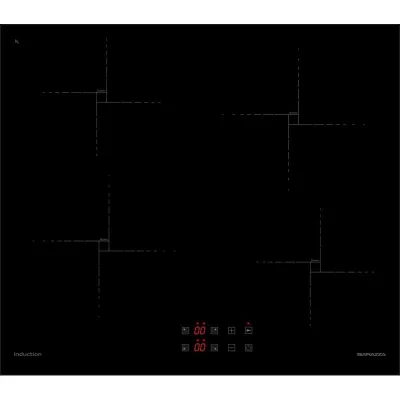 Barazza Piano cottura a induzione Green Plus 1PIDGP6N in vetroceramica nero da 60 cm