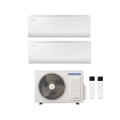 Climatizzatore Condizionatore Dual Split Samsung 9000+9000 Btu Serie CEBU S2 Inverter Con AJ040TXJ2KG R-32 Wi-Fi Incluso 9+9 A+++/A+