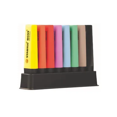 STABILO AST8 BOSS ORIGINAL DESKSET ASS.TI IT7008-1