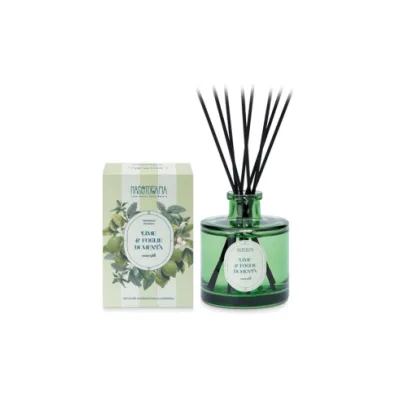 NASOTERAPIA DIFFUSORE BASTONCINI LIME E FOGLIE DI MENTA 200ML