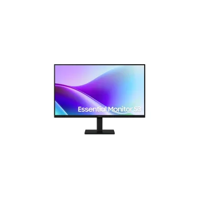 MONITOR LED SAMSUNG Essential S3 27" IPS FullHD 120Hz Tempo di risposta 5ms HDMI VESA 100x100mm Nero LS27F320GAUXEN