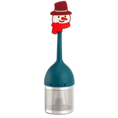 NEAVITA FILTRO ACCIAIO SILICONE PUPAZZO DI NEVE