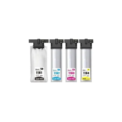 CARTUCCIA INCHIOSTRO COMPATIBILE EPSON C13T11N440 T11N4 GIALLO WorkForce Pro EM-C800RDWF Pro EP-C800RDW