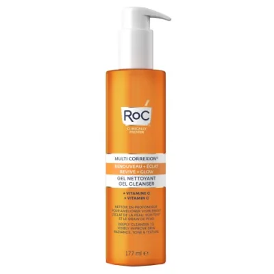 ROC MULTI CORREXION REVIVE+ GLOW GEL DETERGENTE 177ML