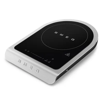 Smeg Piastra a induzione portatile PIC01BLMEU finitura nero da 32 cm - IN PROMOZIONE FINO AL 30/06