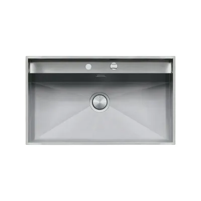 Barazza Lavello una vasca LAB 1LLB91 finitura inox satinato da 86x51 cm