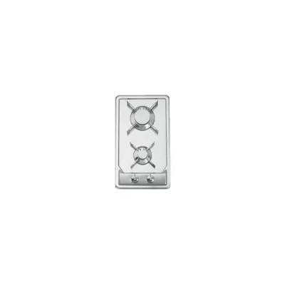 Alpes Piano cottura a gas F 530/2GR in acciaio inox da 30 cm