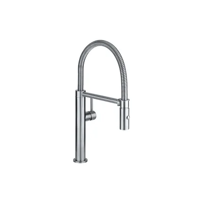 Franke: Miscelatore semi-professionale Pescara L Doccia 115.0472.960 finitura inox satinato