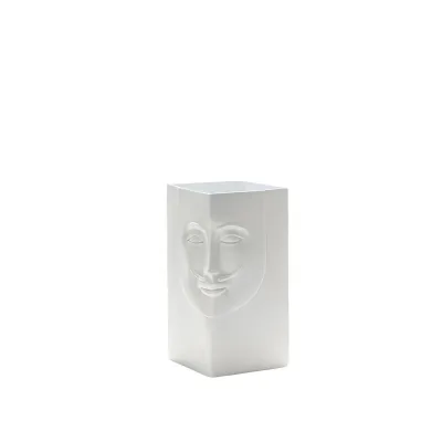 Adriani & Rossi Vaso con viso Artù in ceramica