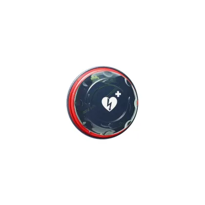Teca da Esterno Allarmata e Riscaldata ROTAID SOLID PLUS HEAT-R Trasparente Rossa