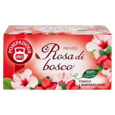 Pompadour Infuso Rosa Di Bosco Bustine 20X3,5 gr