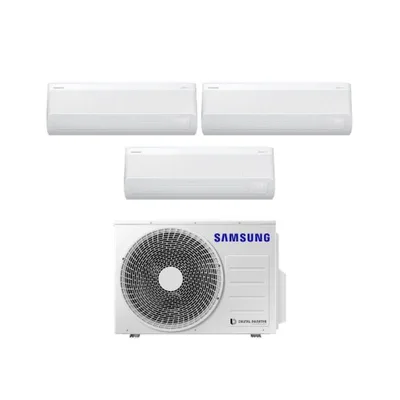 Climatizzatore Condizionatore SAMSUNG Trial Split Inverter serie WINDFREE AVANT S2 7000+7000+7000 btu AJ068TXJ3KG WI-FI INTEGRATO 7+7+7 A+++/A++