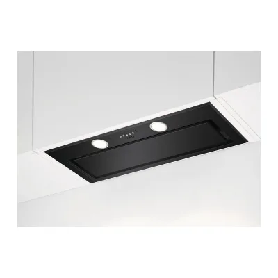 PRONTA CONSEGNA - AEG Cappa da incasso DGE 5861 HR finitura nero da 80 cm
