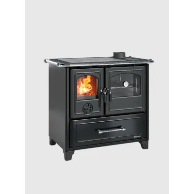 La Nordica Stufa a legna FAMILY VST 3006280 finitura nero antracite