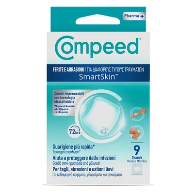 Compeed Cerotti Ferite E Abrasioni Grande 10 Pezzi