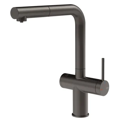 Gessi Miscelatore monocomando Inedito 60572 707 finitura Black Metal Brushed PVD - IN PROMOZIONE FINO AL 6/07