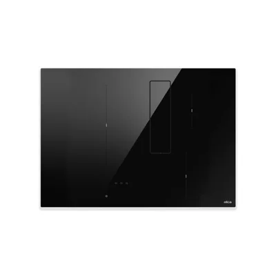Elica Piano cottura a induzione con cappa integrata NIKOLATESLA FIT 3Z SL BL/A/72 PRF0211839 finitura nero da 72 cm - PROMO ATTIVA FINO AL 26/10