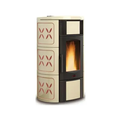 Extraflame Termostufa a pellet ventilata ISIDE IDRO 5.0.16 1295303 finitura vogue ametista