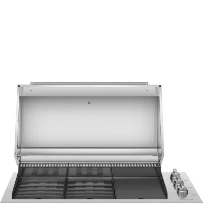 Smeg S Barbecue Outdoor elettrico da incasso BBQE12X finitura acciaio inox da 120 cm