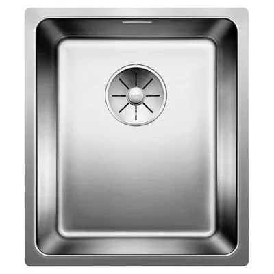Blanco Lavello una vasca ANDANO 340-U 1518305 in acciaio inox da 38x44 cm - Sottotop