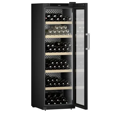 Liebherr Cantina vino a libera installazione WPbli 5231 con porta in vetro e telaio nero da 60 cm - PROMOZIONE ATTIVA FINO AL 19/10