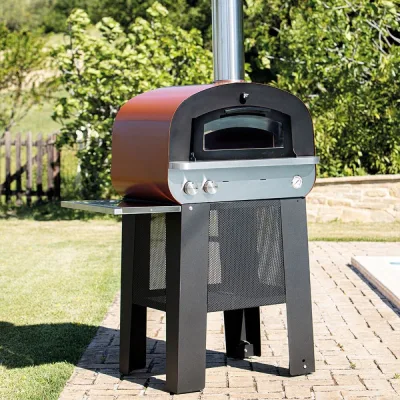 Fontana Forno da esterno a legna/gas PIERO da 81.5 cm | Cottura Ibrida