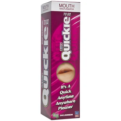 Masturbatore Uomo Doc Johnson UltraSkyn Quickie To Go Mouth Compatto