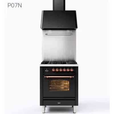 Ilve Cucina P07N da incasso Nostalgie P07NE3 piano cottura 4 fuochi da 70 cm - IN PROMOZIONE FINO AL 6/07