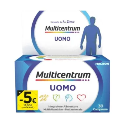 MULTICENTRUM UOMO 30 COMPRESSE
